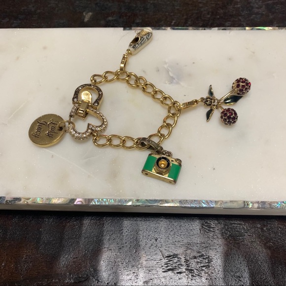 jewelry Juicy Couture gold plated chain link bracelet - Picture 16 of 16